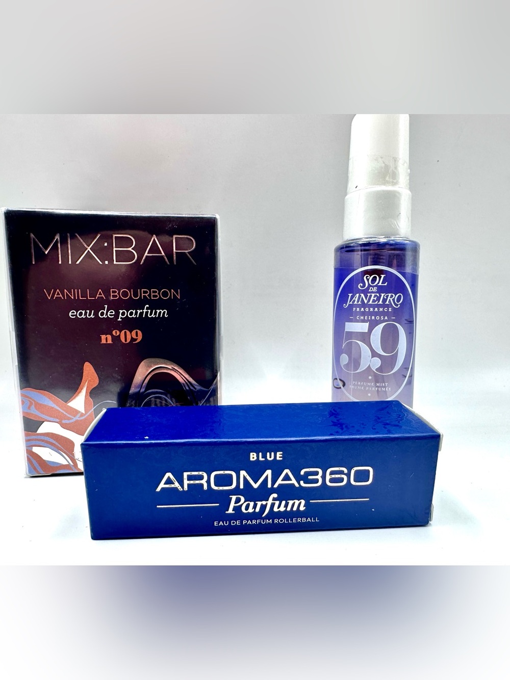 Sol de Janeiro + Mix:Bar + Aroma360 Blue Bundle